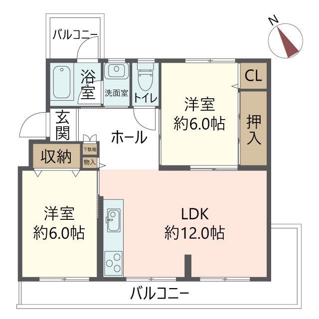 物件の間取り画像