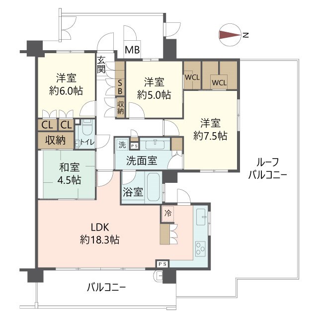 物件の間取り画像