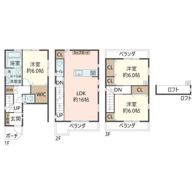 物件の間取り画像