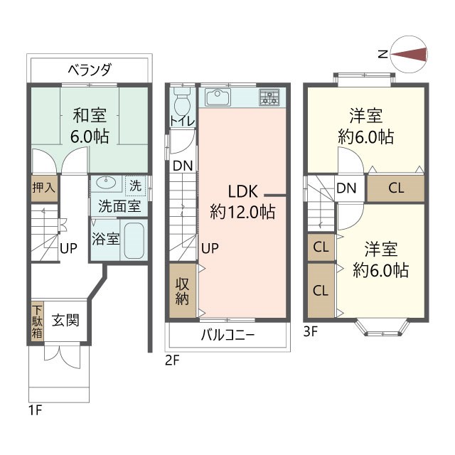 物件の間取り画像