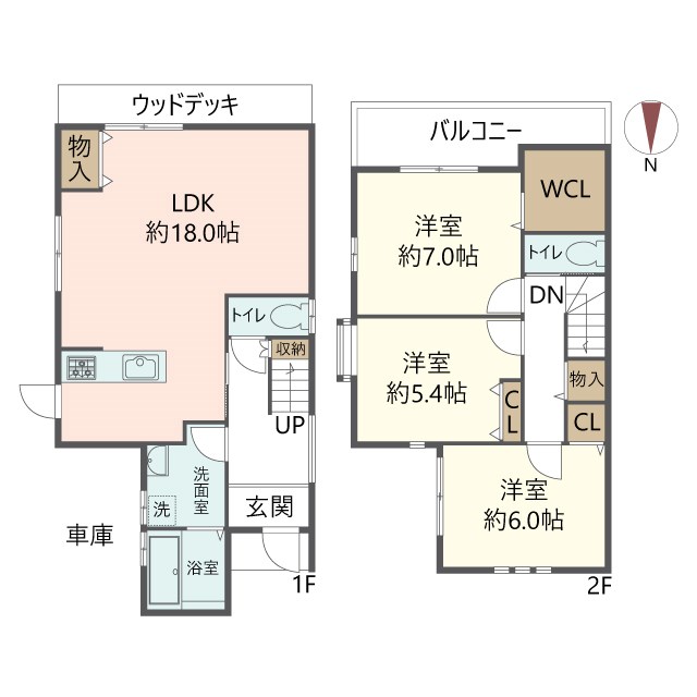 物件の間取り画像