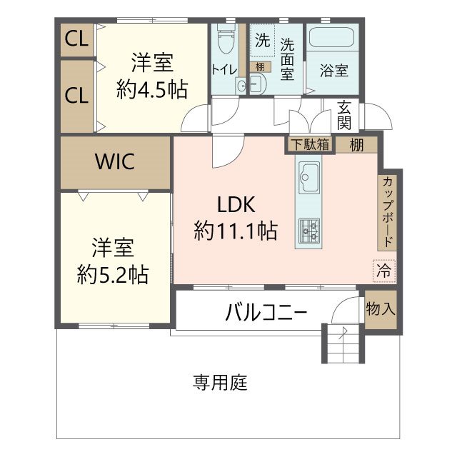 物件の間取り画像