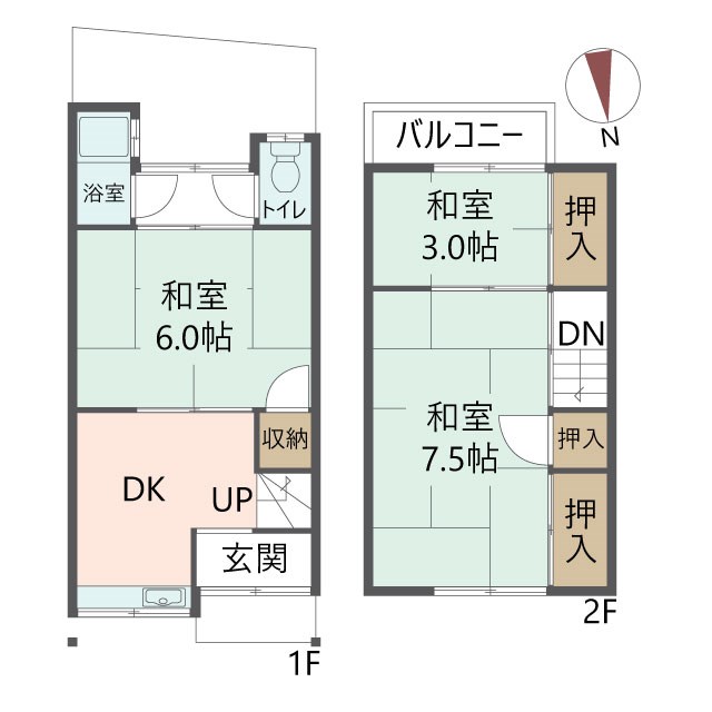 物件の間取り画像