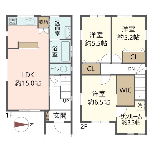 物件の間取り画像