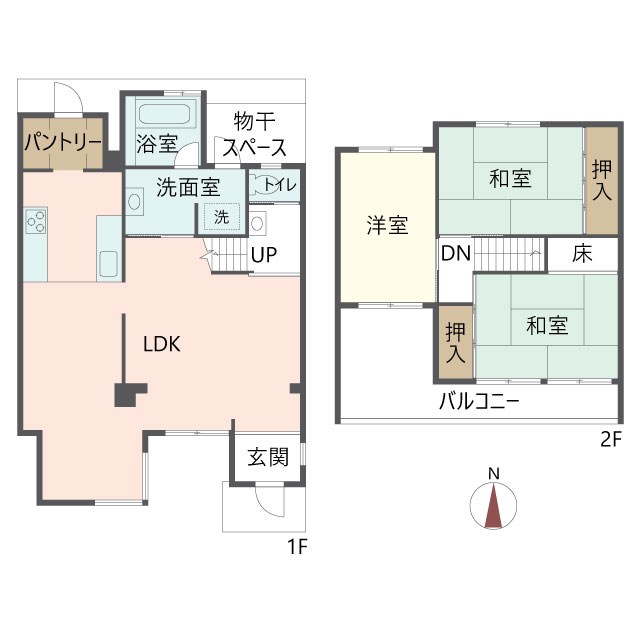 物件の間取り画像