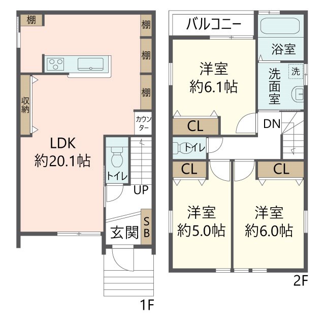 物件の間取り画像