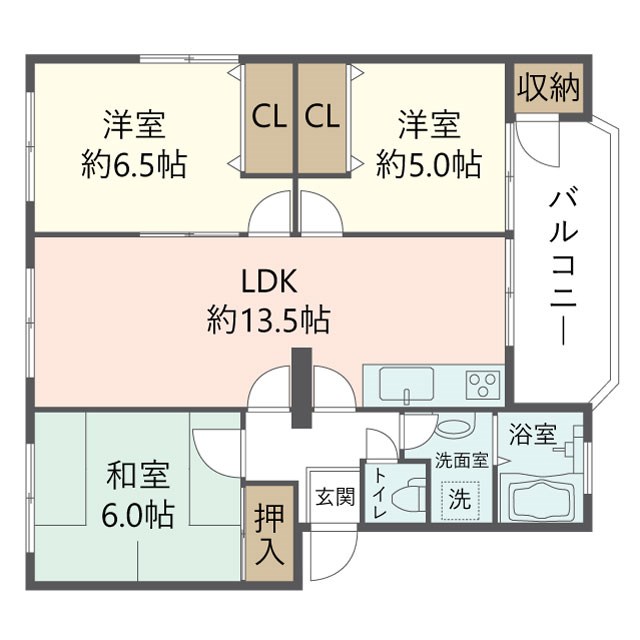 物件の間取り画像