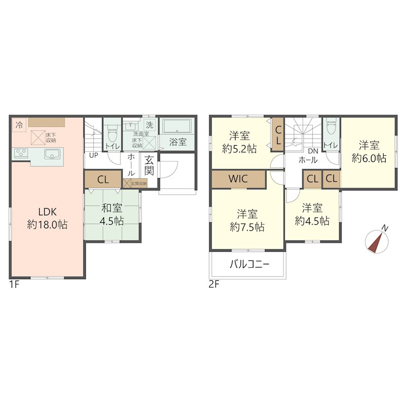 物件の間取り画像