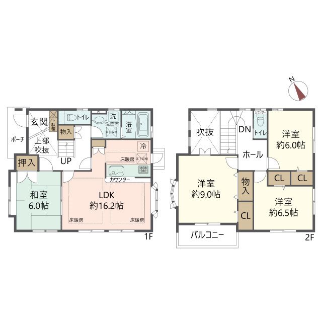 物件の間取り画像