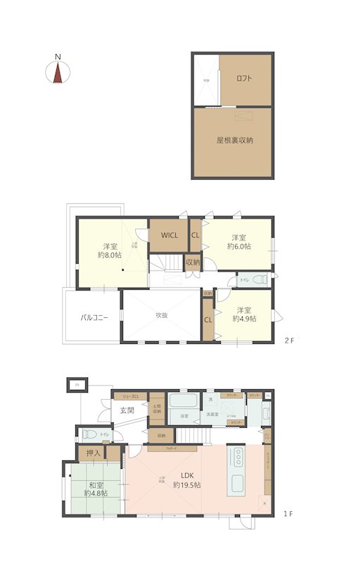 物件の間取り画像