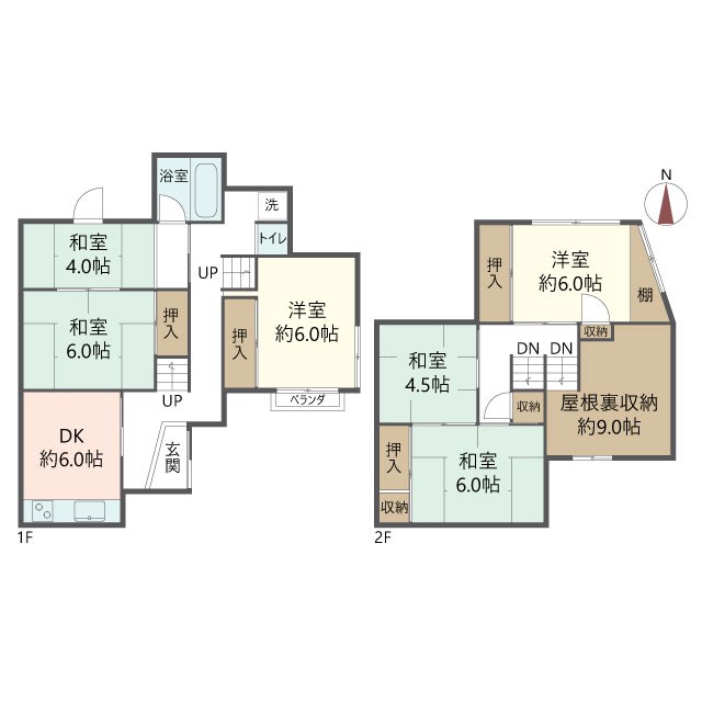 物件の間取り画像