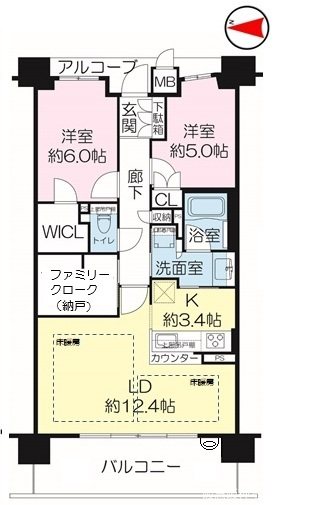 物件の間取り画像