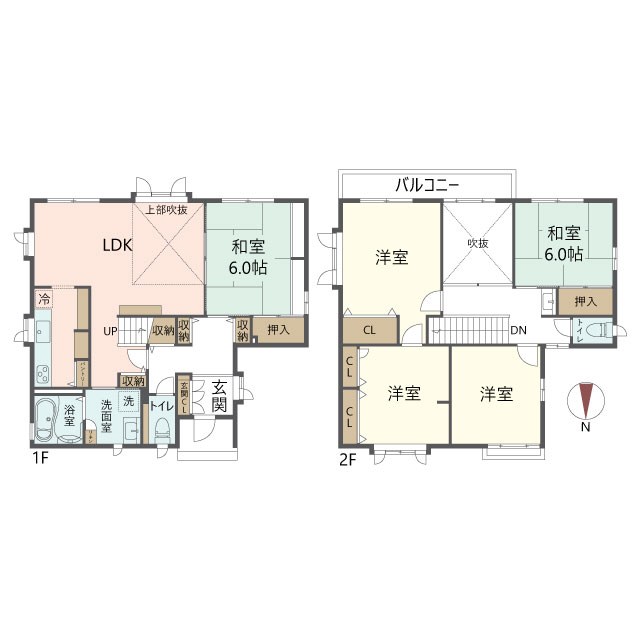 物件の間取り画像
