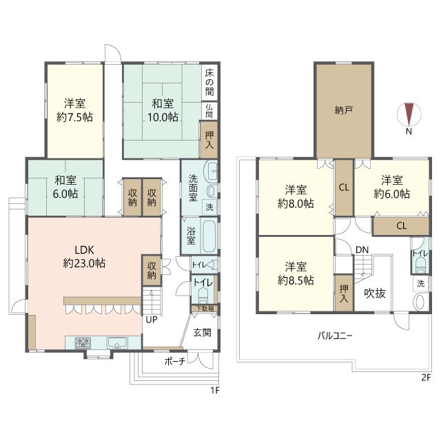物件の間取り画像