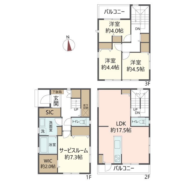 物件の間取り画像