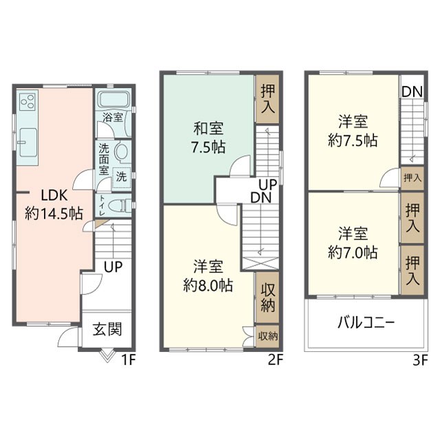 物件の間取り画像