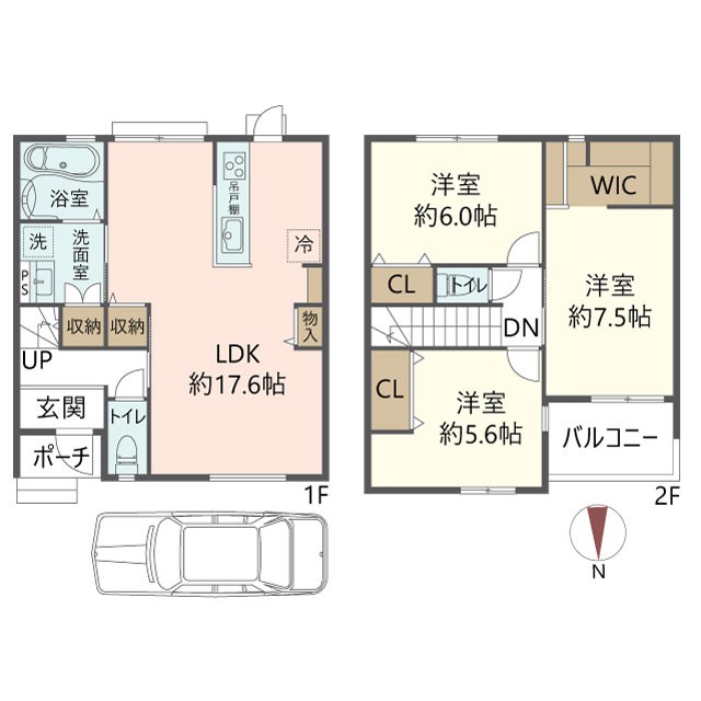 物件の間取り画像