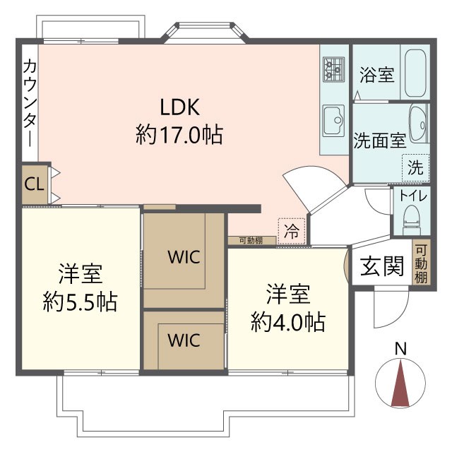 物件の間取り画像