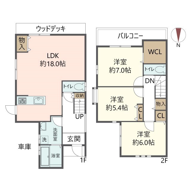 物件の間取り画像
