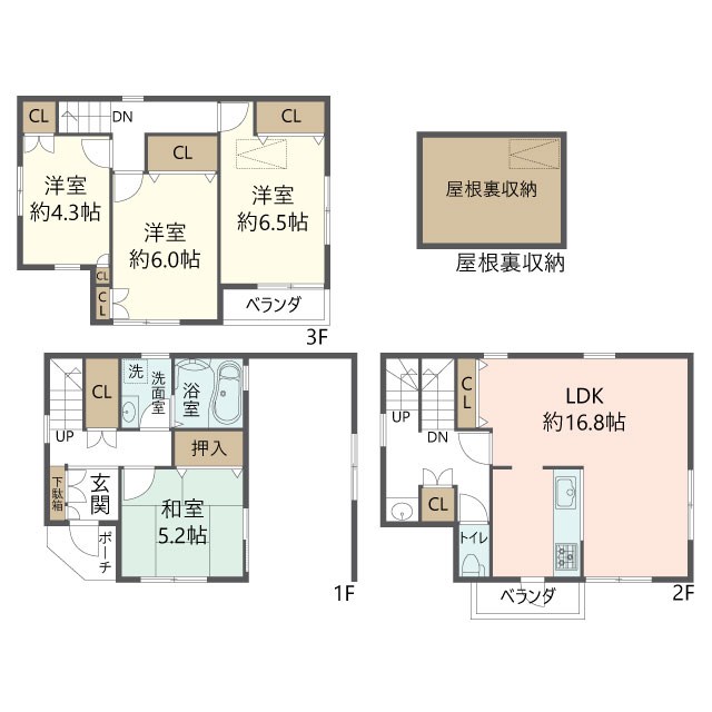 物件の間取り画像