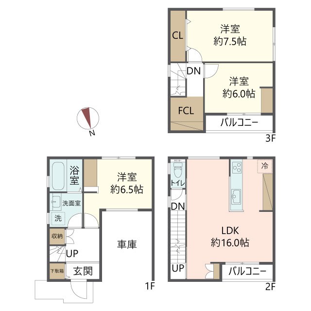 物件の間取り画像