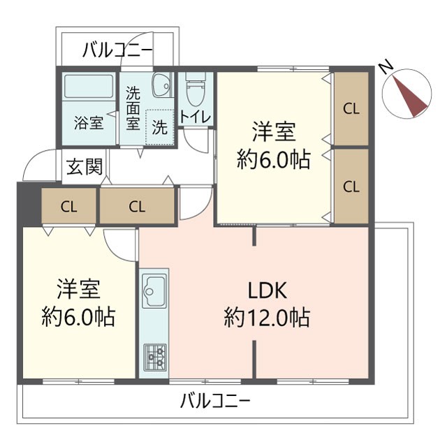 物件の間取り画像