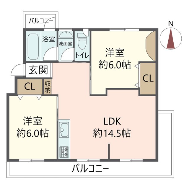 物件の間取り画像