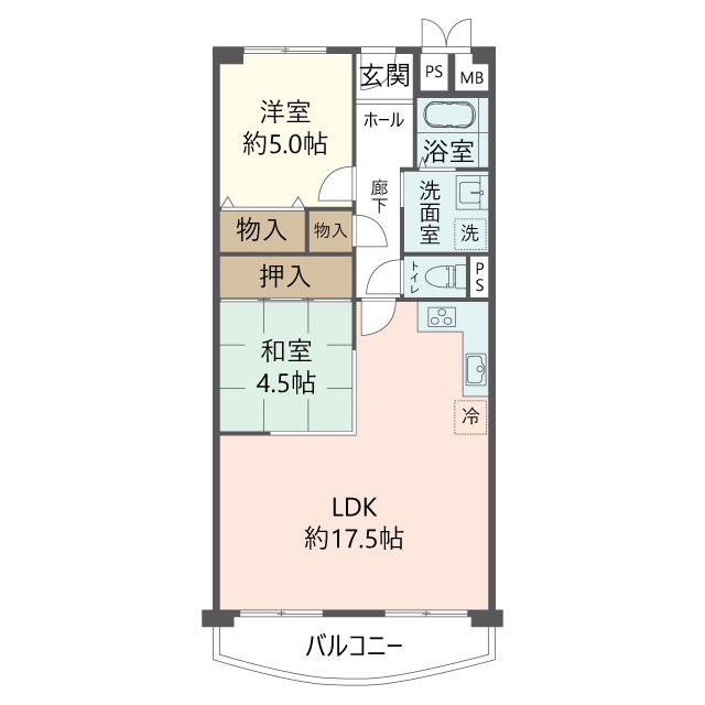 物件の間取り画像