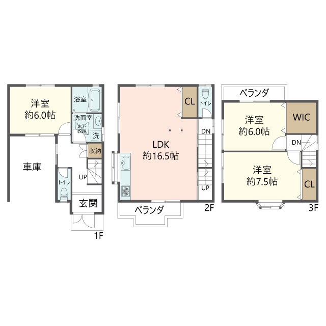 物件の間取り画像