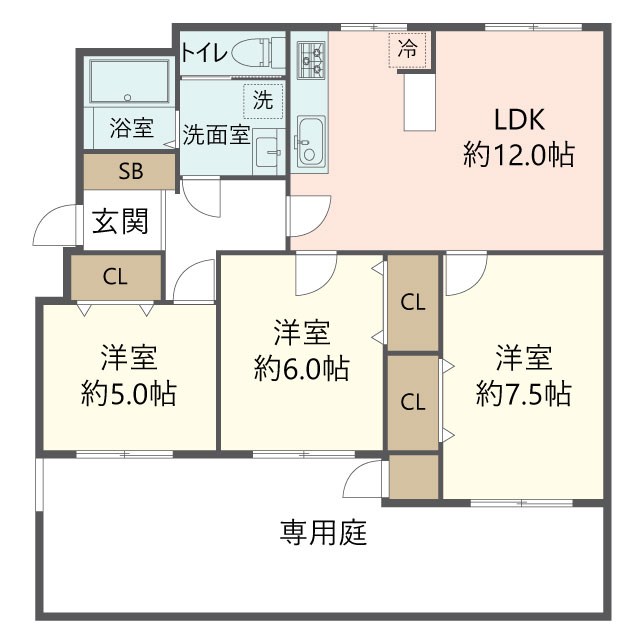 物件の間取り画像