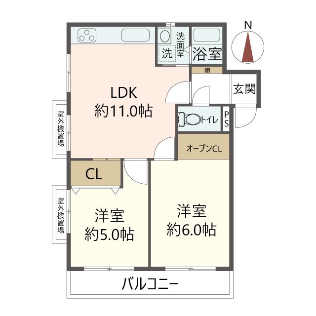 物件の間取り画像