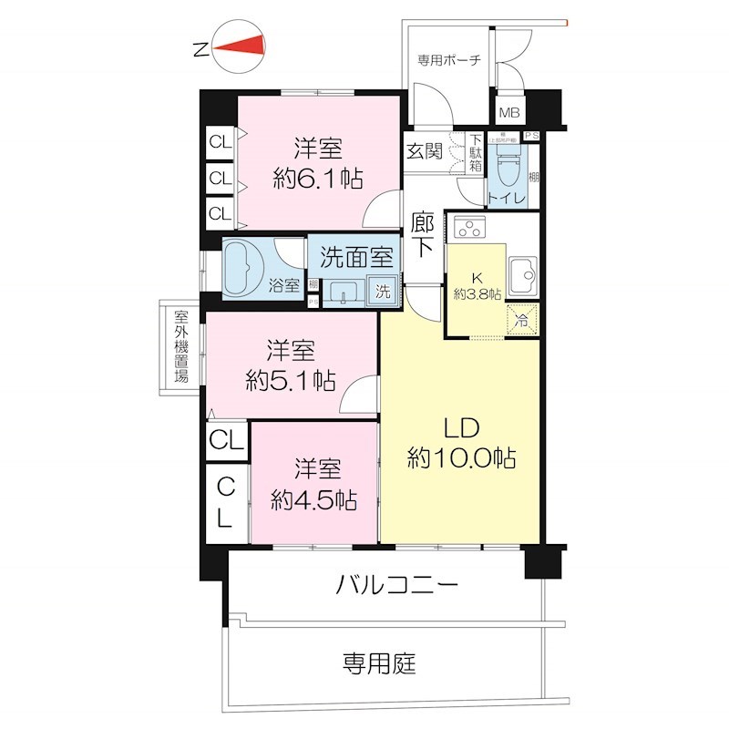 物件の間取り画像