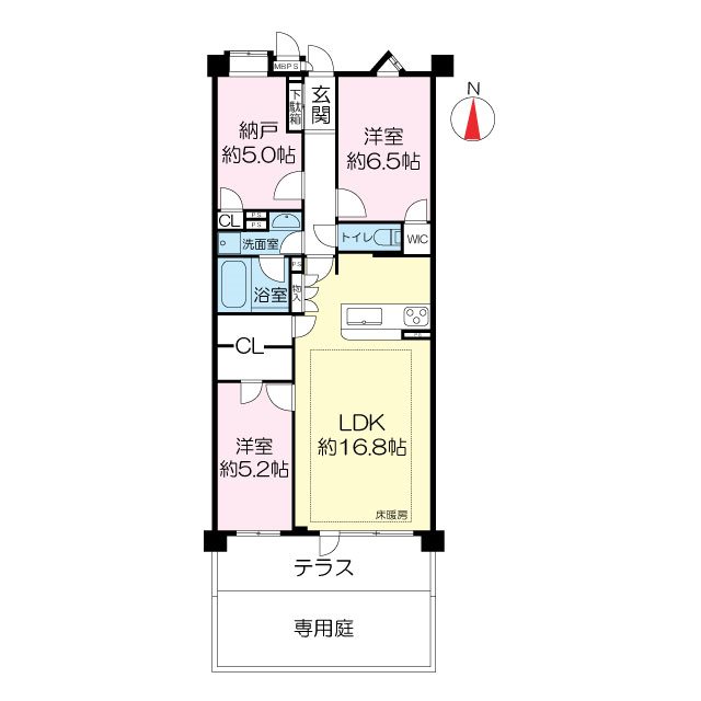 物件の間取り画像