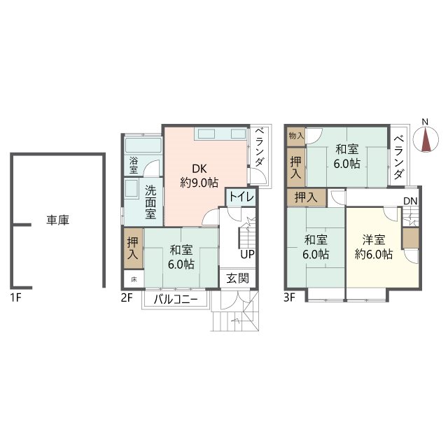 物件の間取り画像