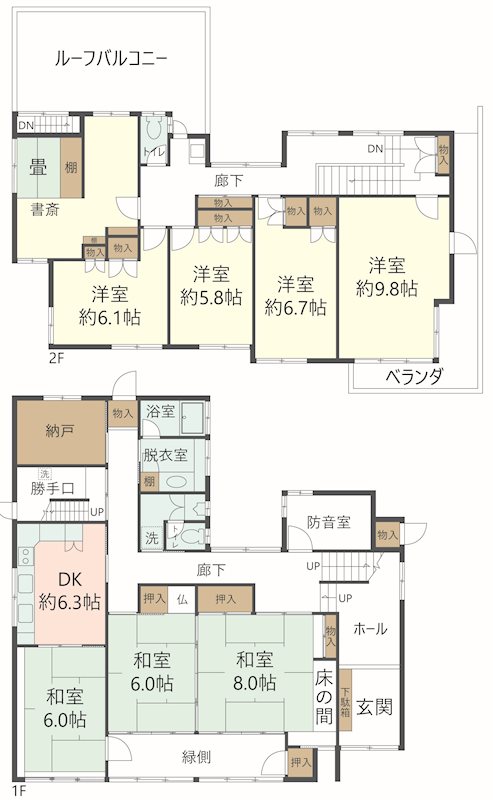 物件の間取り画像