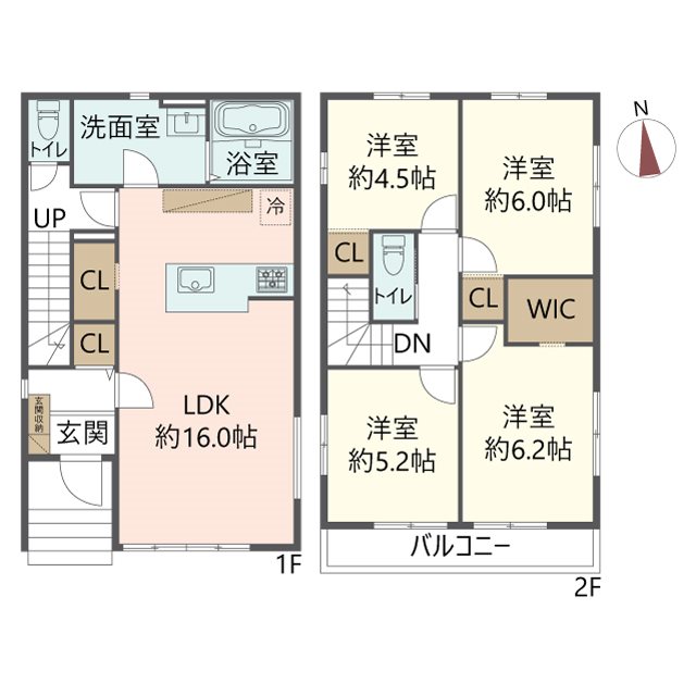 物件の間取り画像