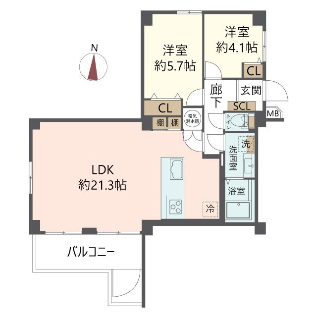 物件の間取り画像