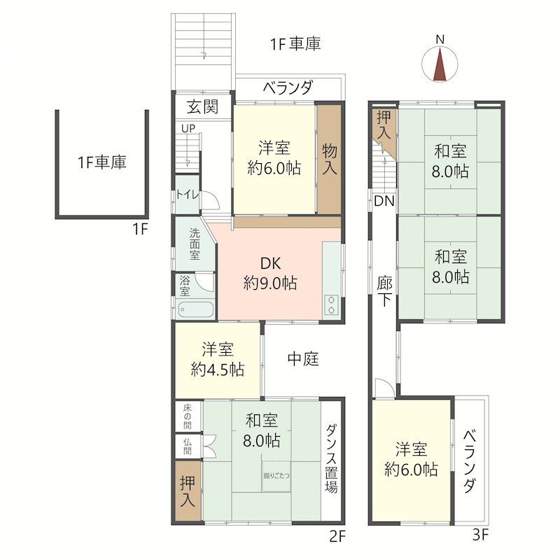 物件の間取り画像