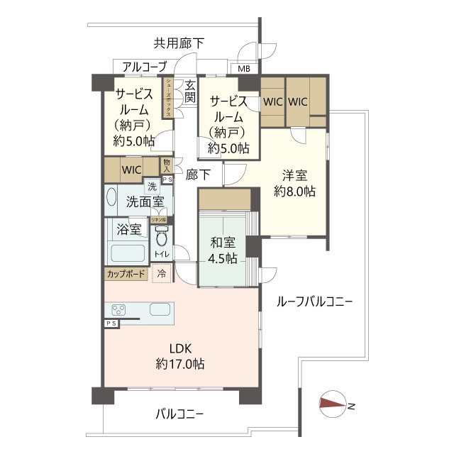 物件の間取り画像