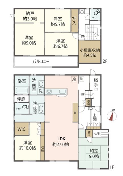 物件の間取り画像