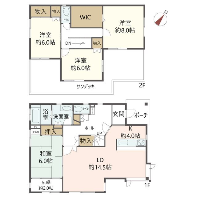 物件の間取り画像