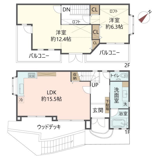 物件の間取り画像