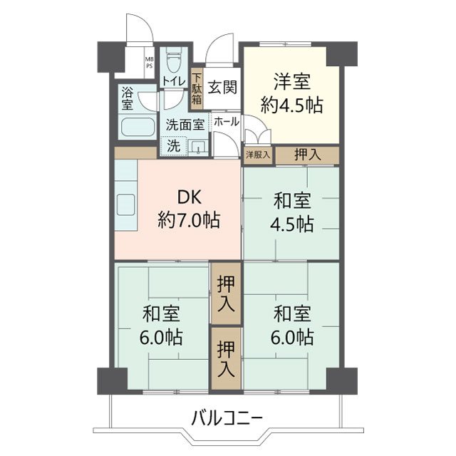 物件の間取り画像