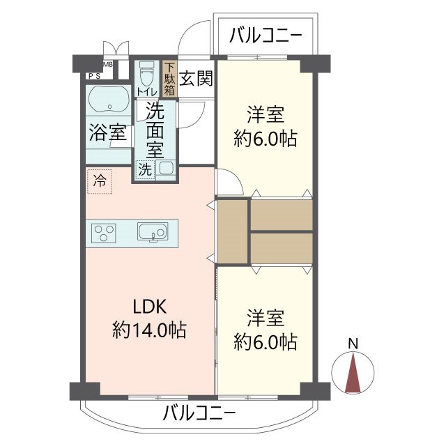 物件の間取り画像