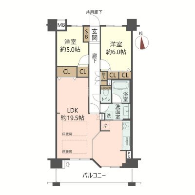 物件の間取り画像