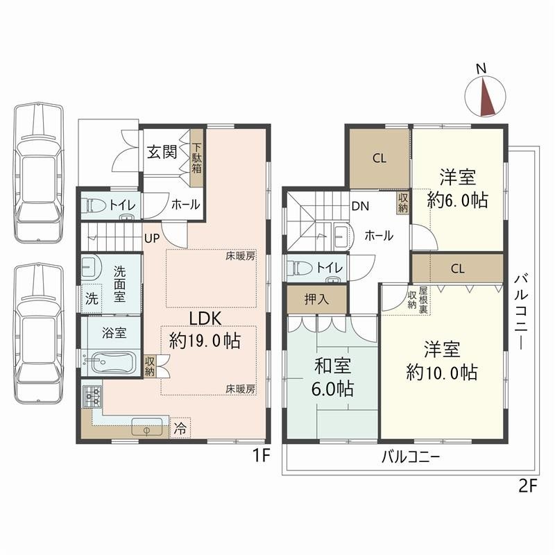 物件の間取り画像