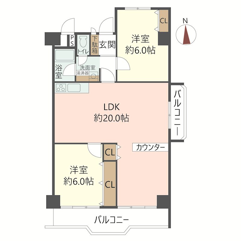 物件の間取り画像