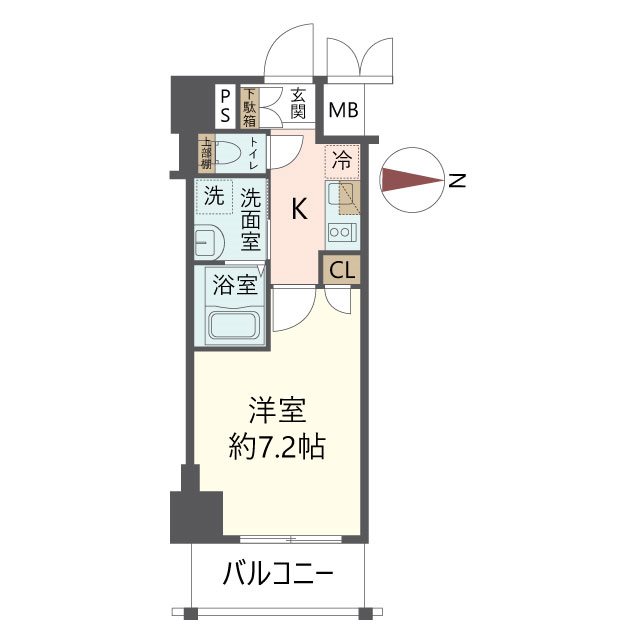 物件の間取り画像