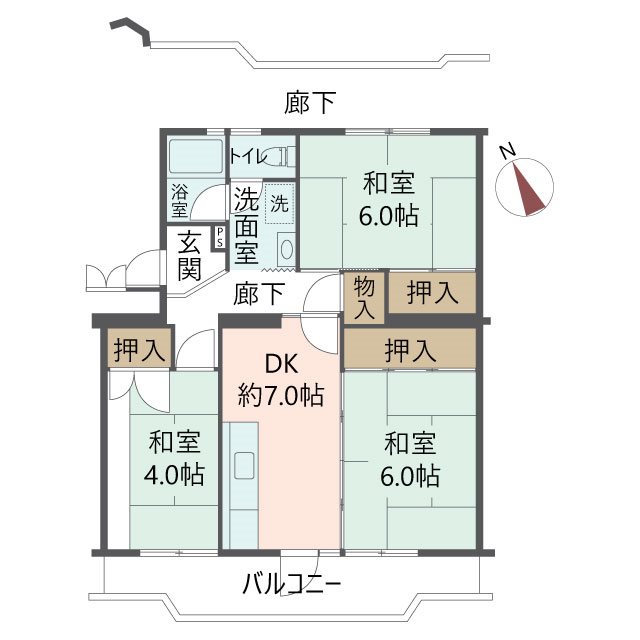 物件の間取り画像