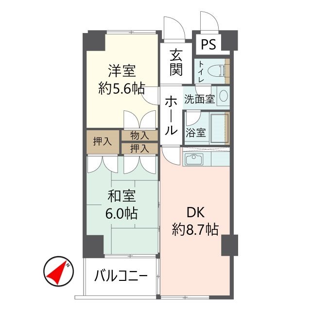 物件の間取り画像